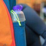 Cnoc Outdoors Vesica Collapsible Water Bottle, Narrow Mouth Purple, 28mm Thread, Sawyer Compatible - Image 4