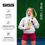 SIGG - Tritan Renew Transparent Water Bottle - Total Clear ONE MyPlanet - For Carbonated Beverages - Dishwasher Safe - With Fruit Strainer - Leakproof & Lightweight - BPA Free - 17 Oz / 25 Oz / 51 Oz - Image 3