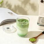 13oz Glass Tumbler with Straw and Lid, Reusable Iced Coffee Cup Tumbler, Cute Glass Cups for Water, Matcha, Travel Coffee Mugs (Wildflower- 13oz) - Image 6