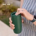 Simple Modern Halloween Signature Voyager | 16oz Travel Coffee Mug Tumbler with 360° Lid | Gifts for Women Men | Ceramic-Lined Insulated Stainless Steel Cold Brew Iced Coffee Cup | Spooky Mix - Image 4