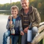 NATURE PIONEOR Insulated Water Bottles with Paracord Handle - 40 oz Vacuum Sports Wide Mouth Water Bottle with 3 Lids, Leak Proof Stainless Steel Keeps Hot and Cold - Image 3