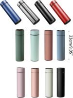 480ML Digital Temperature Display Bottles Stainless Steel Insulated Mug Water Bottles Gift For Children Stainless Steel Bottle - Image 5