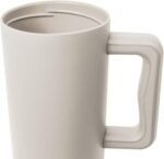 Simple Modern 40 oz Tumbler with Handle and Straw Lid | Leak-Proof Insulated Stainless Steel Water Bottle Travel Mug Cupholder Use | Gifts for Women Men Him Her | Trek Signature | Almond Birch - Image 3