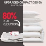 16 Pack Travel Vacuum Storage Bags with High Pressure Electric Pump - Vacuum Seal Compression Bags for Clothing, Luggage & Suitcase Space Saving - Image 3