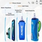 Azarxis TPU Soft Flask Collapsible Water Bottles BPA-Free 250ml 350ml 500ml 600ml for Hydration Vest Pack Running Hiking Cycling Climbing - Image 4