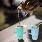 3 oz Mini Tumbler Shot Glass with Straw and Lid, 6 Pack Stainless Steel Shot Glasses with Handle, Double Wall Vacuum Insulated Tumblers for Laser Engrave, Cute Cups for Party (6 Pack D) - Image 3