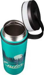 Star Wars Endor Stainless Steel Water Bottle, 18oz - Fun Retro Design - Vacuum Insulated Travel To-Go Thermos Mug w/Lid - Movie Gift for Kids, Teens, Adults, Men, Women, Father's Day - Image 4