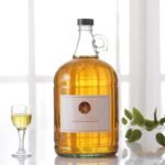 Dicunoy 1 Gallon Glass Jugs, 128 OZ Large Fermenting Jug with Seal Lid, Wine Growler Carboy Bottle with Handle for Juice, Milk, Water, Vinegar, Limoncello, Home Decoration, Change Jar - Image 7