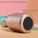 10oz Mini Vacuum Insulated Water Bottle - Small Stainless Steel Water Bottle Portable Leak-Proof Metal Sports Hot and Cold Water Bottle for Indoor and Outdoor (Gold, 10oz) - Image 5