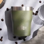 Beast 10 oz Tumbler Stainless Steel Vacuum Insulated Coffee Ice Cup Double Wall Travel Flask (Army Green) - Image 6