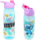 Disney Stitch Water Bottles for Girls 3 Pack - Bundle with 3 Reusable Drink Cups for Home, School, Sports, Party Favors Plus Stickers, More | Lilo and Stitch Water Bottles Set - Image 3