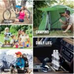 Lallisa 8 Pcs Collapsible Water Bottles Bulk Reusable Silicone Foldable Water Bottles 17 oz Portable Lightweight Sports Bottle with Carabiner for Gym Hiking Camping Travel(Mixed Colors) - Image 5