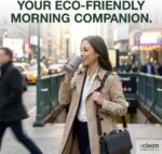 Coffee Mug Travel Mug Insulated 12 Oz | Ceramic Lined Travel Cup with Lid | Reusable Office Mug Double Wall Vacuum Eco-Friendly BPA-Free (Gray) - Image 6