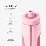 Simple Modern Rally Squeeze Plastic Water Bottle | 30oz Locking Leakproof Cup for Gym, Sports, Electrolytes, Travel | Blush Mix - Image 3