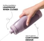 Simple Modern Rally Squeeze Plastic Water Bottle | 30oz Locking Leakproof Cup for Gym, Sports, Electrolytes, Travel | Blush Mix - Image 4