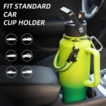 BJPKPK Insulated Water Bottles with Straw Lid, 23oz Metal Water Bottle with 2 lids & Paracord Strap, Double Wall Stainless Steel Vacuum Tumblers, Cups, Mugs, Thermo for Hot& Cold Drinks, Mint - Image 4