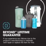HydraPak | Polar Bottle - Polar Sport Insulated Water Bottle - BPA-Free, Sport & Bike Squeeze Bottle with Handle (Contender Black, 600ml / 20oz) - Image 4