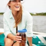 Tervis Palm Tree & Hammock Scene Made in USA Double Walled Insulated Tumbler Travel Cup Keeps Drinks Cold & Hot, 24oz, Lidded, 1 Count (Pack of 1) - Image 10