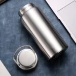 CDJ 42oz Uninsulated Single Wall Stainless Steel Water Bottle, Reusable Metal Water Bottle for Sports, Leakproof and Durable, Perfect for Hiking, Gym, Picnics, and Outdoor Activities - Image 6