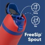 Owala Marvel FreeSip Insulated Stainless Steel Water Bottle with Straw for Sports and Travel, BPA-Free Sports Water Bottle, 24 oz, Spiderman | Insulated, with Straw, BPA-Free, Sports Water Bottle - Image 3