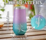 Onebttl Personalized Champagne Tumbler for Women, 6 oz Champagne Flute Insulated Tumbler for Birthday and Christmas - W - Image 5