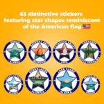 Stars and Stripes National Parks Water Bottle with Stickers | 32 Oz Insulated Wide Mouth Stainless Steel Bottle | 2 Lids (Straw & Spout) | BPA-Free and Leak-Proof | Gift-Ready Box [Black] - Image 4