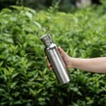 Boundless Voyage Titanium Water Bottle with Lid Wide Mouth Leak-Proof Reusable Sport Drinking Bottle for Camping Hiking Picnic Climbing Running Tea Coffee (750ml-glossy) - Image 9