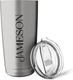 Jameson Personalized Name Travel Mug Stainless Steel Insulated Tumbler - Image 5