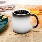Custom Magic Mug Personalized Photo Coffee Mugs 11 Oz Customize Ceramic Cup with Photo Text Image Logo Color Changing Cups Gifts for Men Women Dad Mom Family Best Friend, BlackNoCustom - Image 4