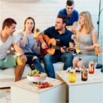 Personalized Glass Cup Women, Stylish 16 oz Glass Cups with Lids Straws, Perfect for Iced Coffee, Smoothies, Christmas gift/Birthday Gifts for Teacher/Nurse/Mom/Sister/Aunt Letter C - Image 8