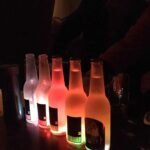 Neliky 20pcs LED Coaster, Light Up Coasters, LED Bottle Light, Bottle Glorifier, LED Stickers Coaster Light Up for Drinks, Flash Light Up Cups Perfect for Party Weeding Bar (White) - Image 7