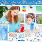 YOFUN Decorate Your Own Frozen Water Bottle for Girls - Frozen Arts & Crafts, Ages 3-8 - Image 3