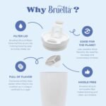 Classic Collection Travel Tea Tumbler - Wide Mouth, Double Insulation, Zero Waste - White - Image 4