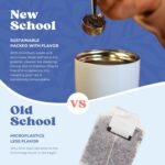 Classic Collection Travel Tea Tumbler - Wide Mouth, Double Insulation, Zero Waste - White - Image 5