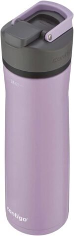 Contigo Cortland Chill 2.0 24oz. Insulated Stainless Steel Water Bottle with AUTOSEAL Lid Lavender - Image 3