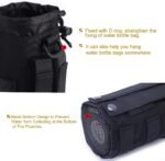 Upgraded Sports Water Bottles Pouch Bag, Tactical Drawstring Molle Water Bottle Holder Tactical Pouches, Travel Mesh Water Bottle Bag Tactical Hydration Carrier - Image 4