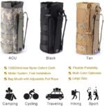 Upgraded Sports Water Bottles Pouch Bag, Tactical Drawstring Molle Water Bottle Holder Tactical Pouches, Travel Mesh Water Bottle Bag Tactical Hydration Carrier - Image 5
