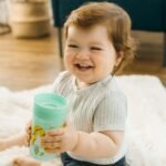 Dr. Brown's Polypropylene (PP) Milestones Cheers 360 Sippy Training Cups for Babies and Toddlers - Blue/Green - 10oz - 2-Pack - 9m+ - Image 16