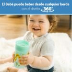 Dr. Brown's Polypropylene (PP) Milestones Cheers 360 Sippy Training Cups for Babies and Toddlers - Blue/Green - 10oz - 2-Pack - 9m+ - Image 17