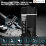 Car Electric Kettle,Electric Heated Travel Mug,400ml Portable Water Boiler Heated Mug,40-100℃ Temperature Adjustable,Car Coffee Warmer Car Heating Cup - Image 4