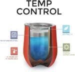 Wedding Gift For The Bride To Be Personalized Wine Tumbler Bride To Be Engraved With Your Name And Date (Teal) - Image 3