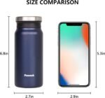Portable 14oz Coffee Thermos Travel Coffee Tumbler Stainless Steel Insulated Vacuum Bottle for Hot and Cold Drinks Leak Proof Travel Mug with Lid On the Go Cup - Image 3