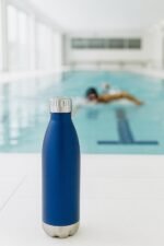 Sweat-free Stainless Steel Reusable Water Bottle (17 oz.) Vacuum Insulated Copper Lined Double-Wall | Keeps Liquids Cold for 24 hrs, Hot for 16 hrs | Eco-friendly, Portable, Leakproof | Vastigo (Navy) - Image 3