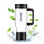 Hydrogen Water Pitcher with Handle: Smart 32 Oz Hydrogen-Enriched Kettle with Dry Electrolysis, Self-Cleaning, Tilt Protection, USB-C Rechargeable - Image 4