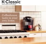 Keurig K-Classic Single Serve K-Cup Pod Coffee Maker, with 3 Brew Sizes, 48oz Removable Reservoir, Black - Image 5