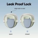 Owala FreeSip Sway Insulated Stainless Steel Water Bottle with Two-Way Spout, Built-In Straw and Bucket Handle, Made for Travel, School, and Sports, 40oz, BPA Free, Leak Proof, Iced Breeze - Image 4