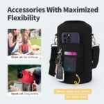 One Gallon Water Bottle Insulated, Triple Wall Vacuum Cold for 48 Hrs & Leak-proof & Non-BPA, 128oz Christmas Stainless Steel Gifts Water Jug with Paracord Handle Straw Spout Lids - Image 4