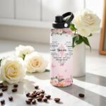 Christian Gifts for Women - You Are Gifts Baptism Tumbler - Inspirational Religious Birthday Presents for Women - Catholic Spiritual Faith Bible Verse Presents Water Bottle for Girl 32oz - Image 3