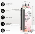 Christian Gifts for Women - You Are Gifts Baptism Tumbler - Inspirational Religious Birthday Presents for Women - Catholic Spiritual Faith Bible Verse Presents Water Bottle for Girl 32oz - Image 9