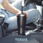 Tervis Traveler Florida Fun Map Triple Walled Insulated Tumbler Travel Cup Keeps Drinks Cold & Hot, 30oz with Straw Lid, Stainless Steel - Image 6